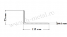 Cornier zincat 125x75x10 mm 1